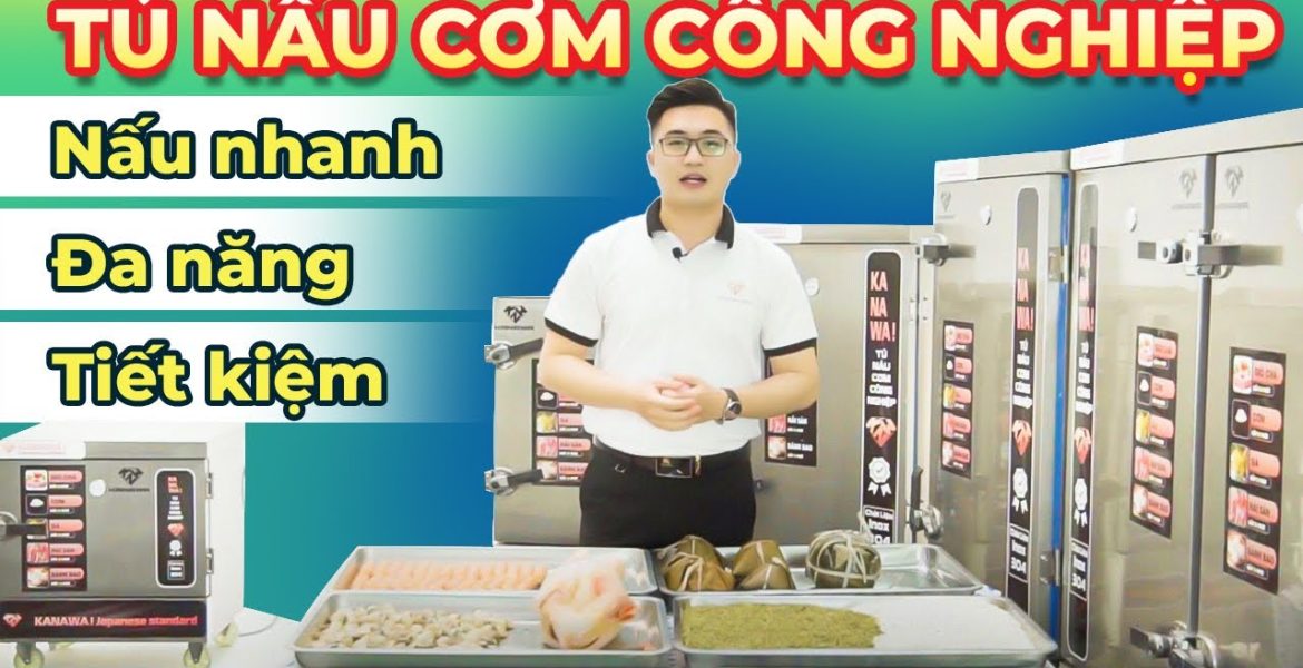 Tủ cơm công nghiệp 4 khay Kanawa 
